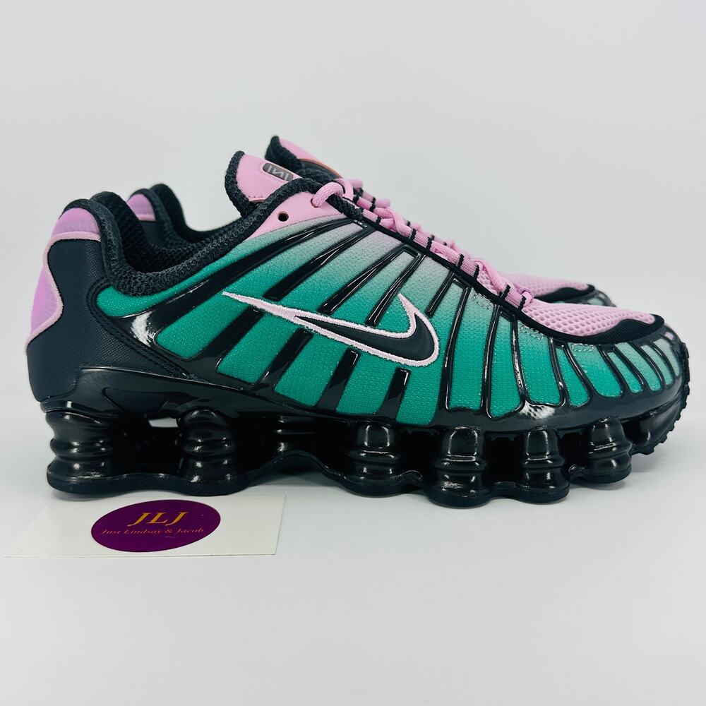 Nike Women's Shox TL Fade Athletic Sneakers 'Watermelon' IH1336-600 Size 9